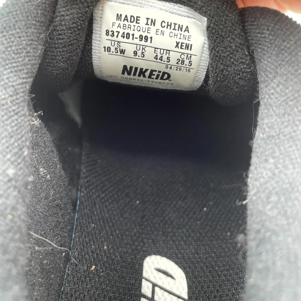 Nike iD Womens US 10.5 Running Shoes Mesh‎ Round Toe Custom Sneaker John 3:16